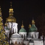 Kerstboom in Kyiv, 2023