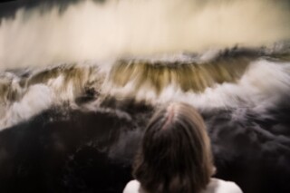 Werk van Stephan Vanfleteren in de tentoonstelling 'Transcripts of a Sea'