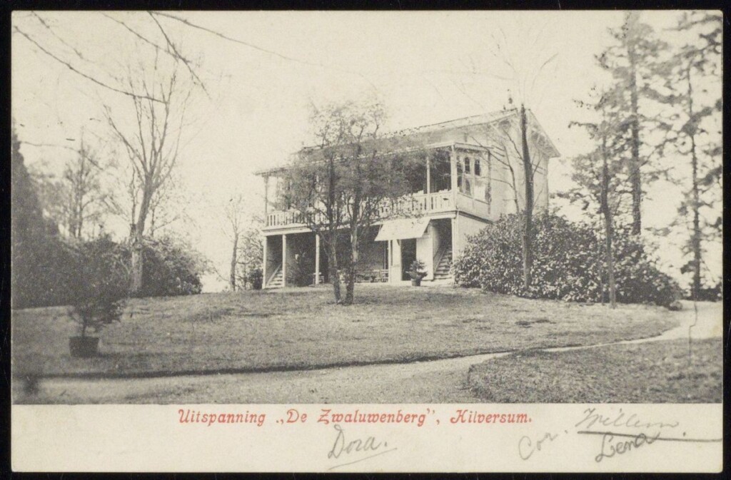 De populaire uitspanning op de Zwaluwenberg, ca. 1898-1904