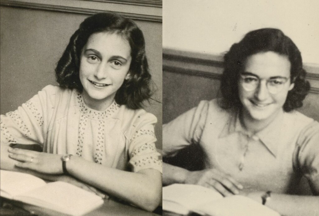 Anne Frank en Margot Frank 