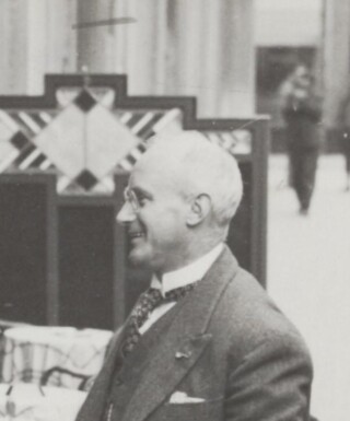 Karel Frederiks, secretaris-generaal van het Nederlandse ministerie van Binnenlandse Zaken, circa 1934