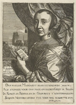 Margaretha van Godewijck, door Samuel van Hoogstraten