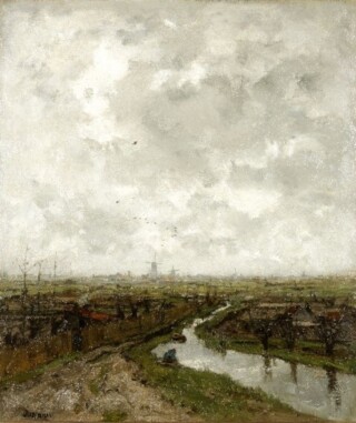 Slatuintjes bij Den Haag - Jacob Maris, 1878
