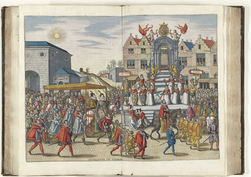Introitus in urbem (1599) – Feestelijke intocht van aartshertog Albrecht en Isabella in Antwerpen.