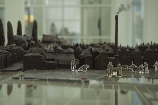 De maquette van Jacques de Leeuwe