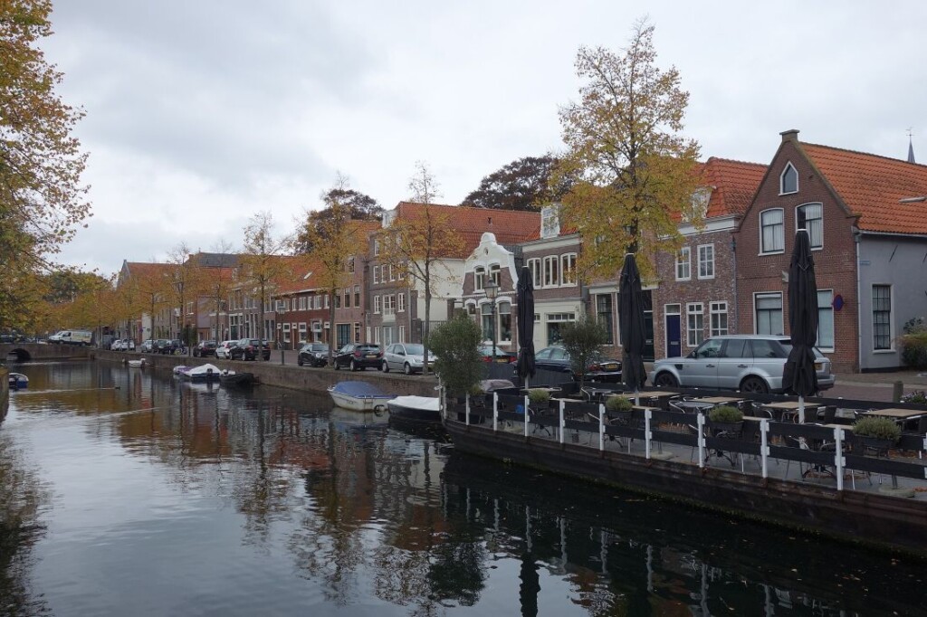 Appelhaven in Hoorn, gezien vanuit het noorden naar het zuiden