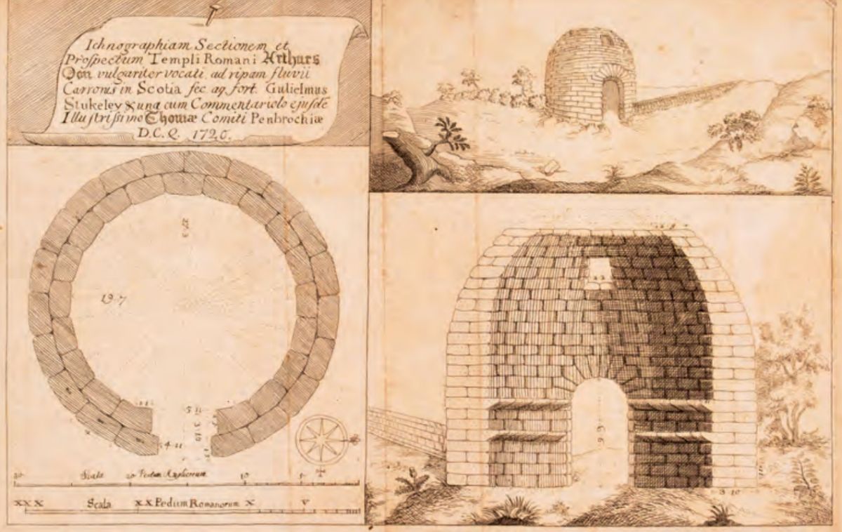 De ronde tempel bij Camelon, ﻿ Arthur’s O’on