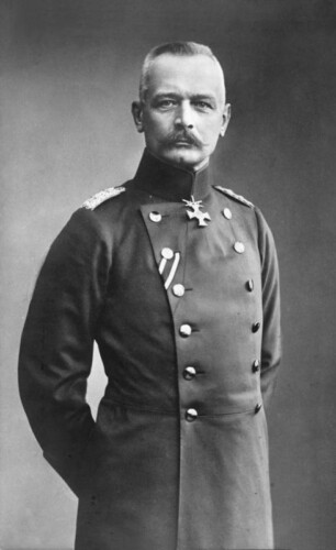 De Duitse generaal Erich von Falkenhayn in 1913