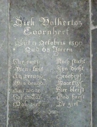 Grafzerk van Dirck Volkertsz. Coornhert