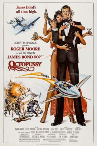 James Bond Octopussy filmposter