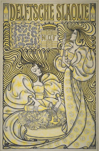 Jan Toorop, Delftsche Slaolie, 1894