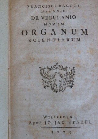 Novum organum - Francis Bacon