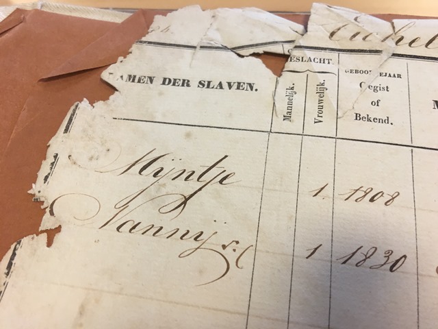 familiebanden slavernij