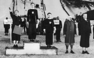 olympische winterspelen 1936 nazigroet