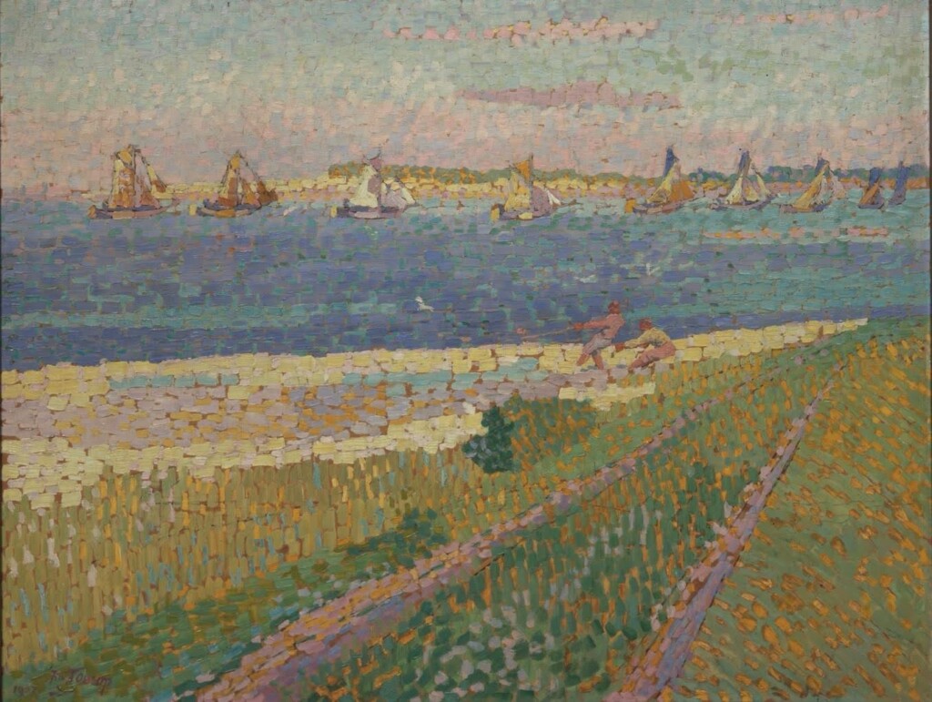 Jan Toorop, Vissersvloot van Veere, 1907