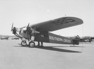 De Fokker F.VIIb/3m Southern Cross in 1943