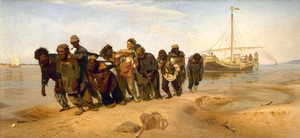 De Wolgaslepers- Ilja Repin