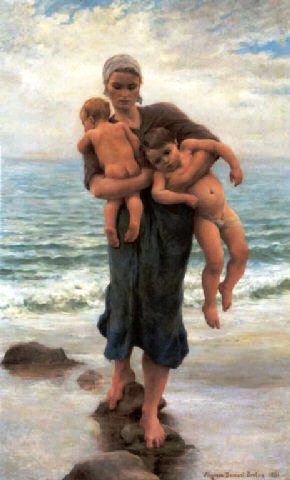 Vissersvrouw - Virginie Demont-Breton