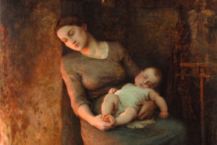 L'homme est en mer - Virginie Demont-Breton