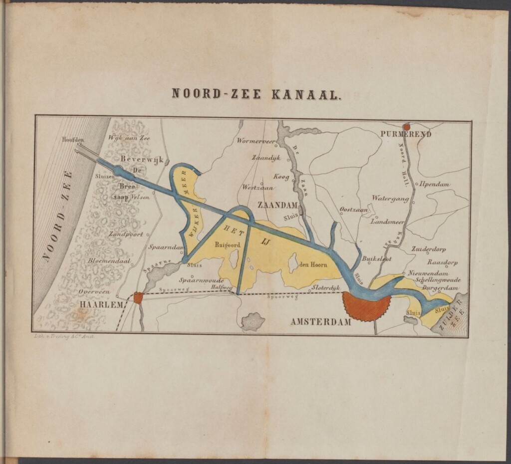 Noord-zee kanaal 1865