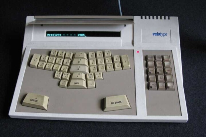 Velotype uit 1985