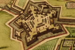 Citadel van Antwerpen in 1572 - Frans Hogenberg