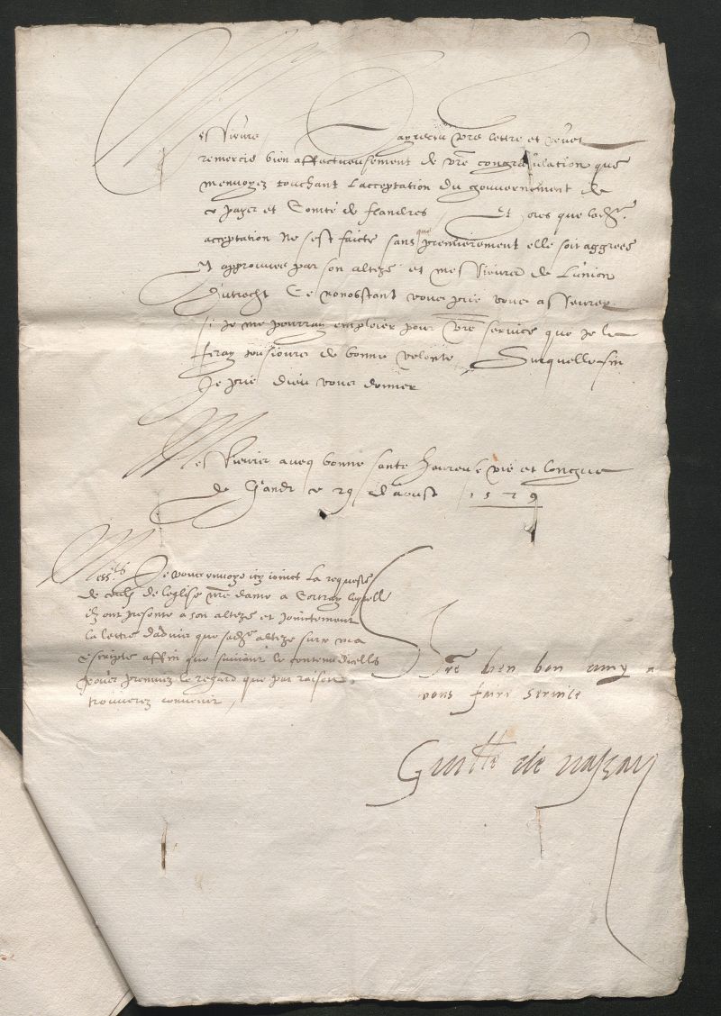 De gevonden brief van Willem van Oranje