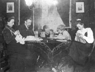 Bij de familie Troelstra in Haarlem