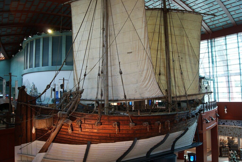 Replica-schip “Jewel of Muscat”