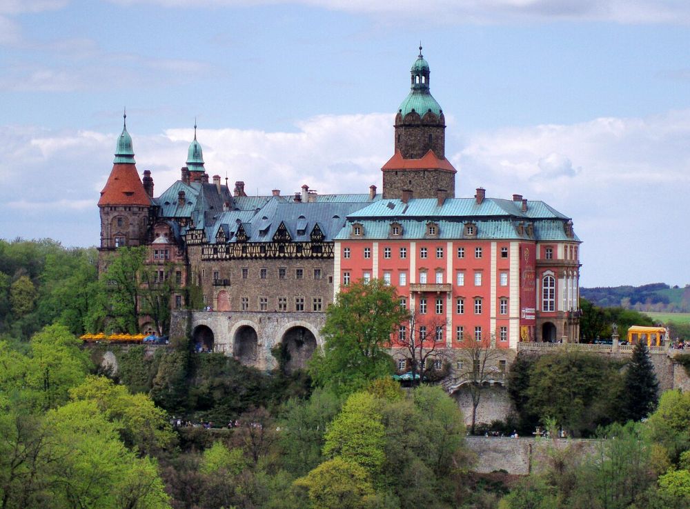 Slot Fürstenstein bij Wałbrzych