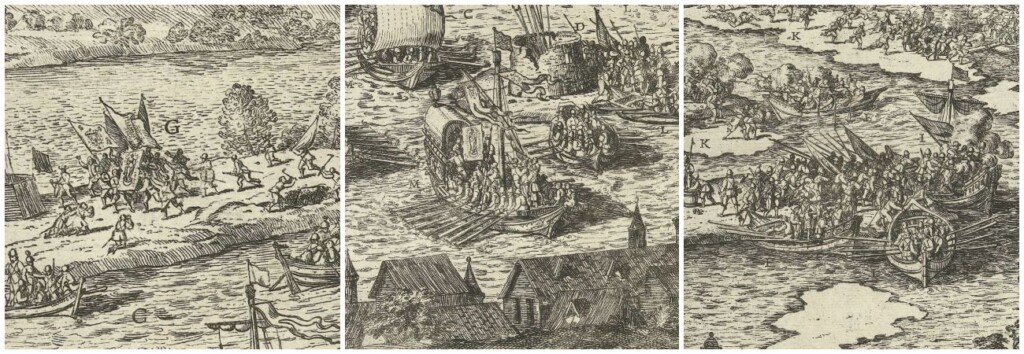 Scenes uit de prent van Dominique Barrière