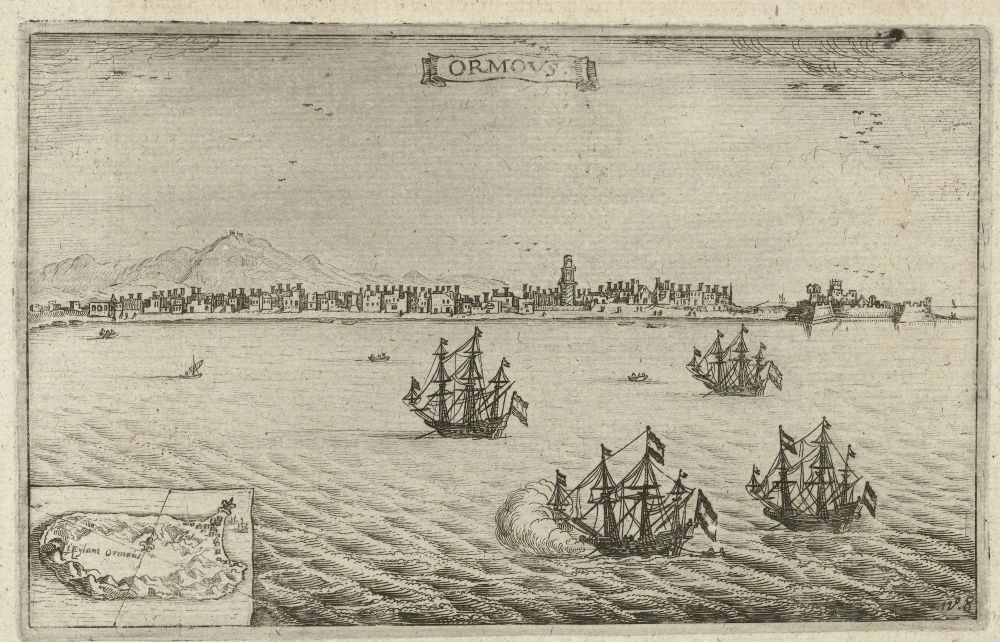 Aanzicht van Hormuz