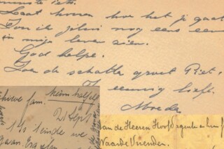 Brieven uit 1940-1945, fragment uit de cover