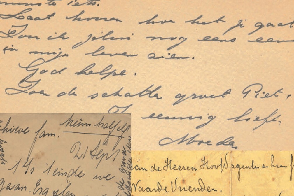 Brieven uit 1940-1945, fragment uit de cover