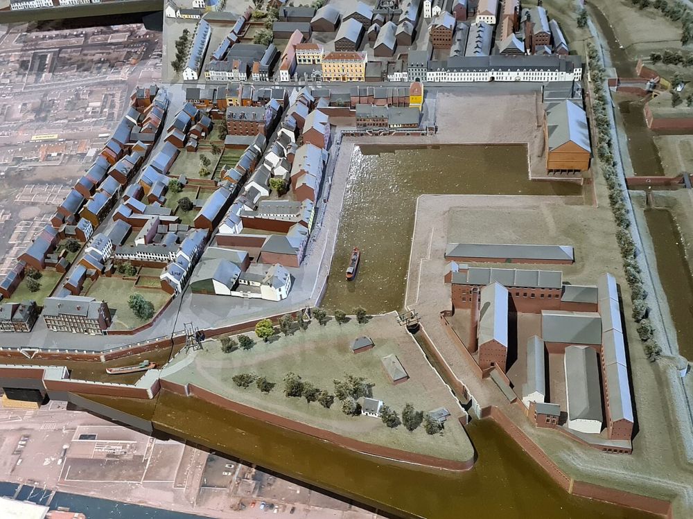 Het Bassin Maastricht maquette