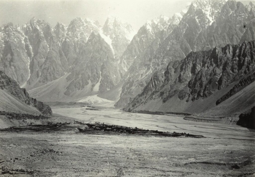 Het dorpje Passu in het Hunza dal - 28-05-1925