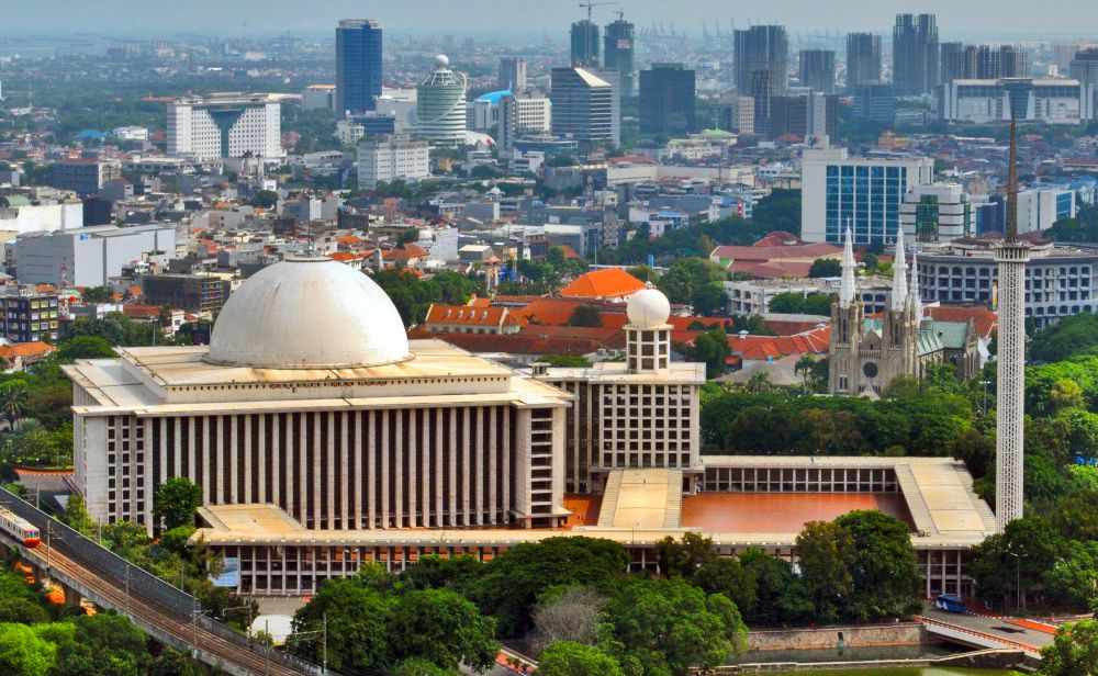 Istiqlal-moskee in Jakarta