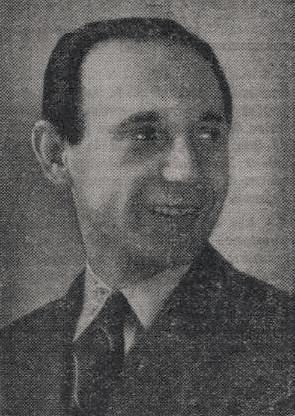 De Franse tennisser Jean Borotra in 1942