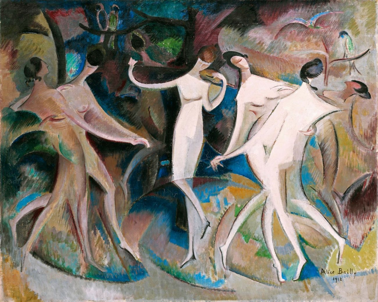 Le caprice des belles, 1918 – Alice Bailly.