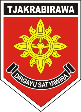 Embleem van Regiment Tjakrabirawa, de presidentiële garde