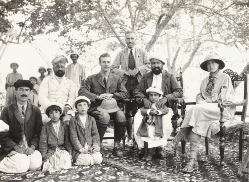 Ontvangst bij de mir van Hunza 1925