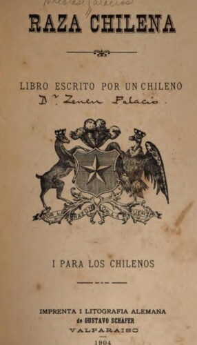 Raza chilena – Nicolás Palacios, 1904