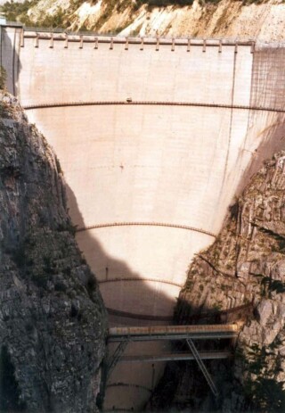 Vajontdam in 2022