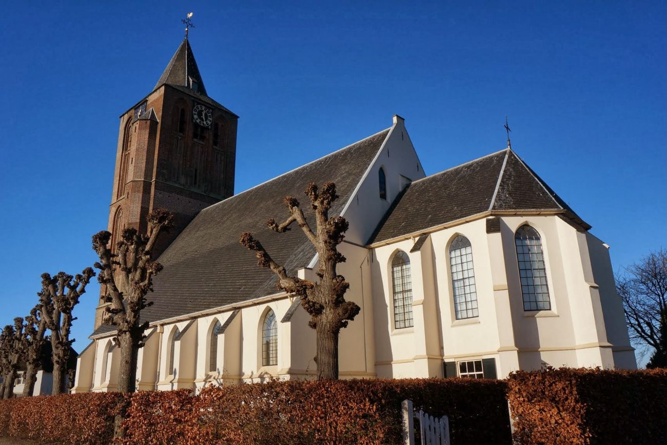 De hervormde kerk van het Betuwse dorp Lienden