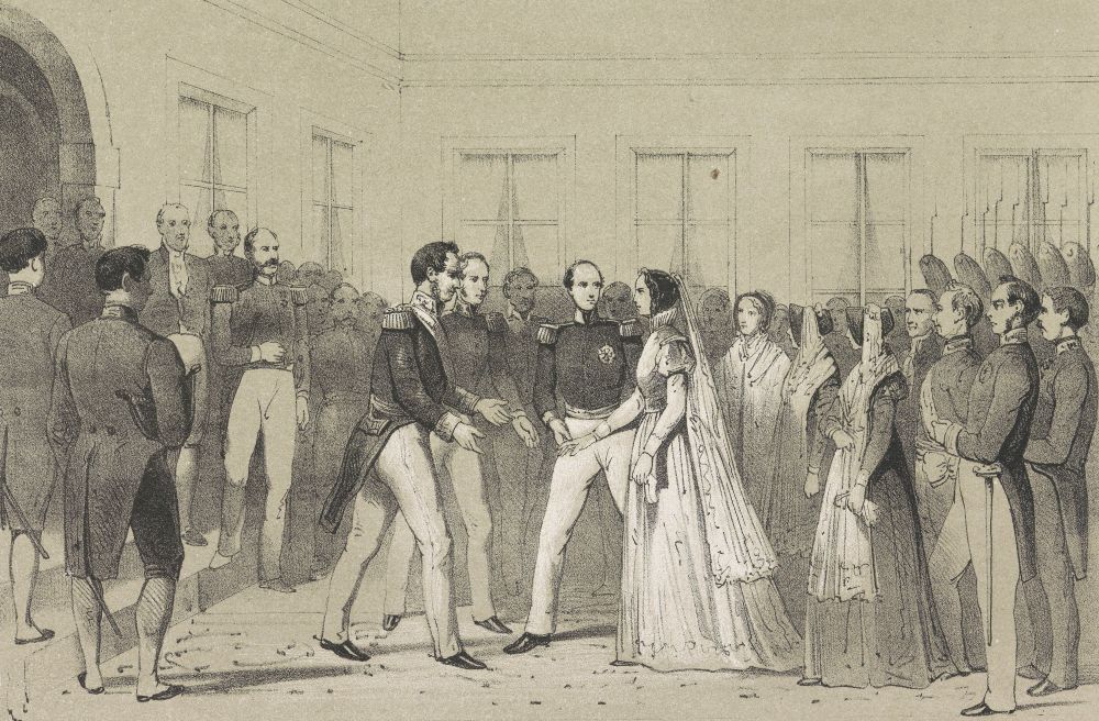 Aankomst van Anna Paulowna in Nederland in 1816