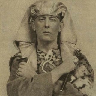 Aleister Crowley als Osiris