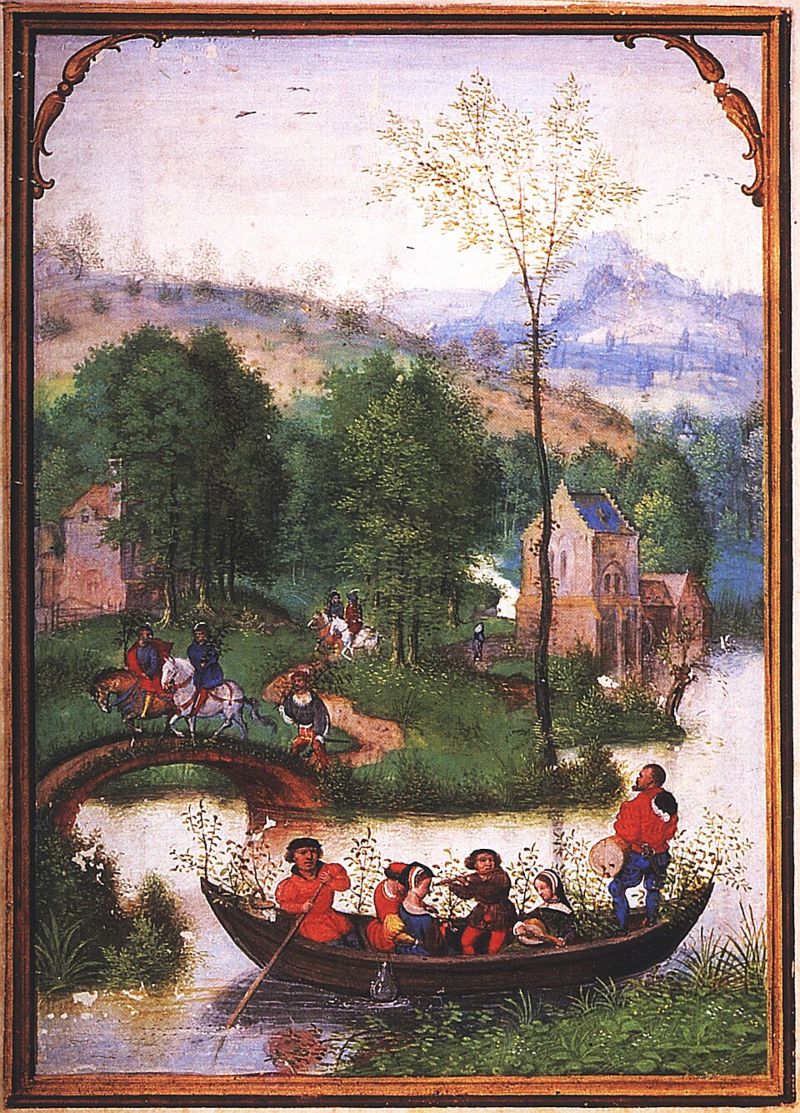 Mei, getijdenboek uit Brugge