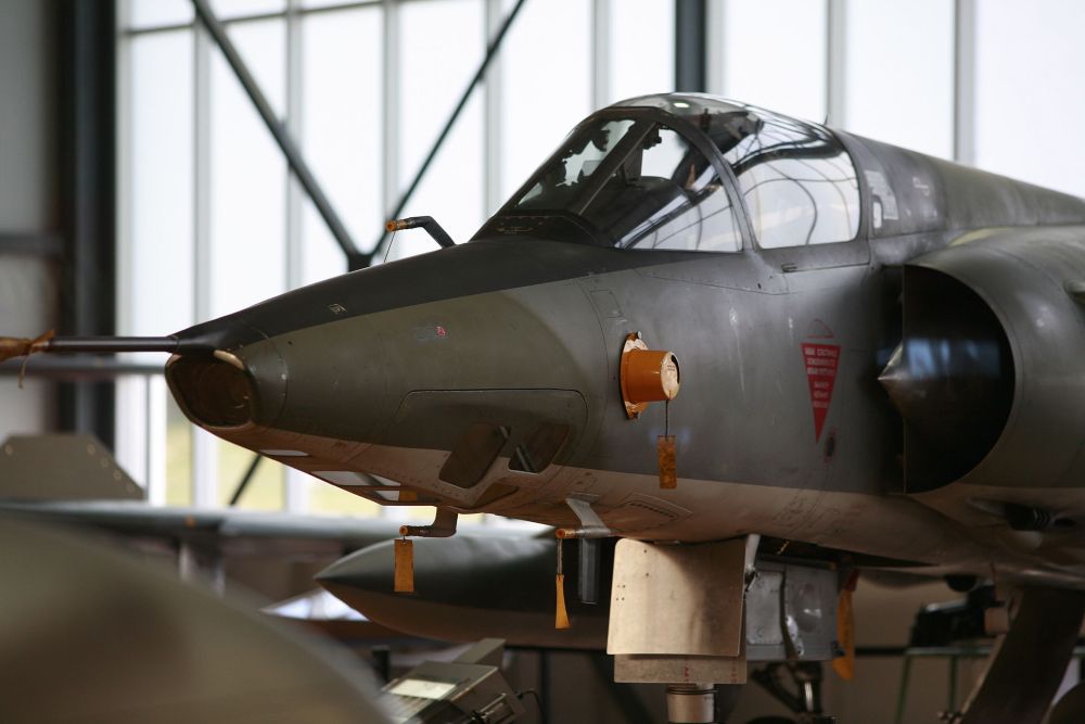 Neus van een Mirage III