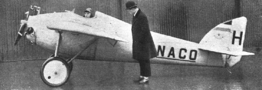 Pander D eenzitter op vliegveld Croydon, april 1925