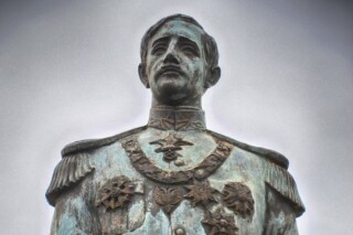 Standbeeld zog i albanie